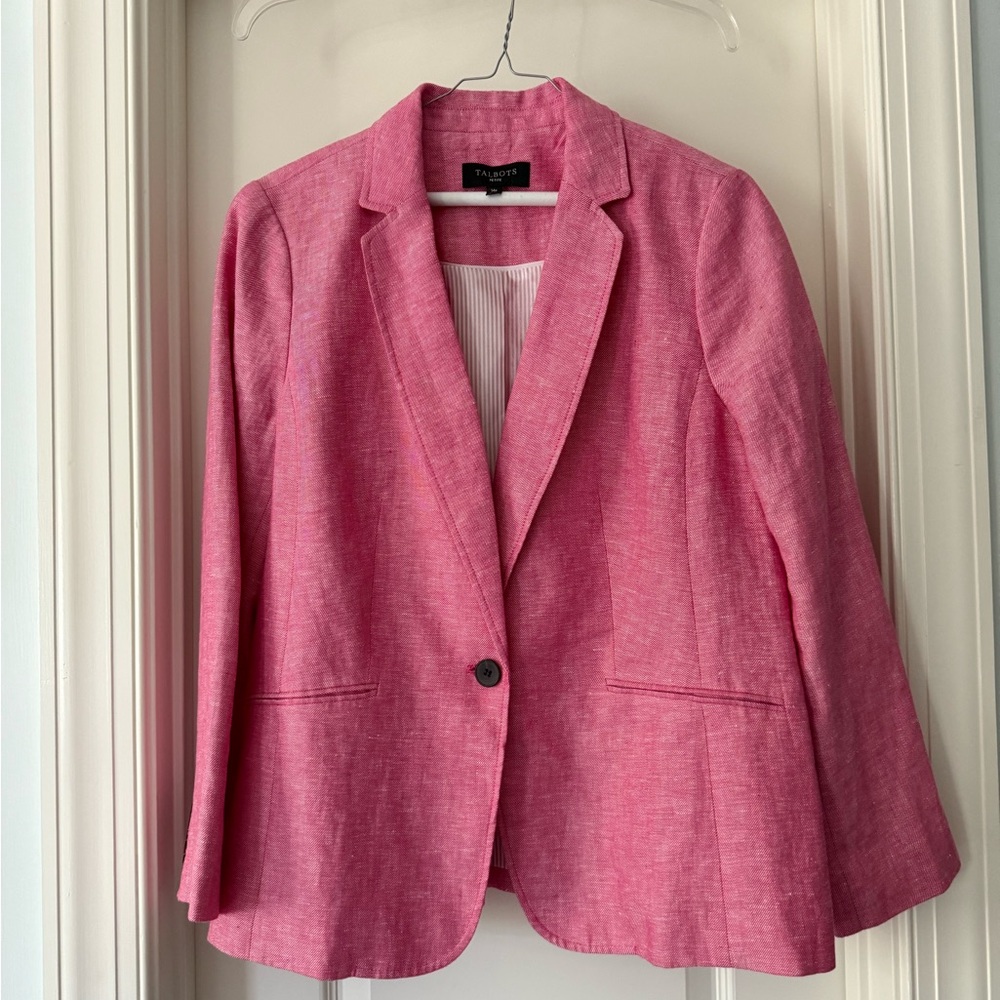 *NWOT* Talbots Pink Women's Blazer